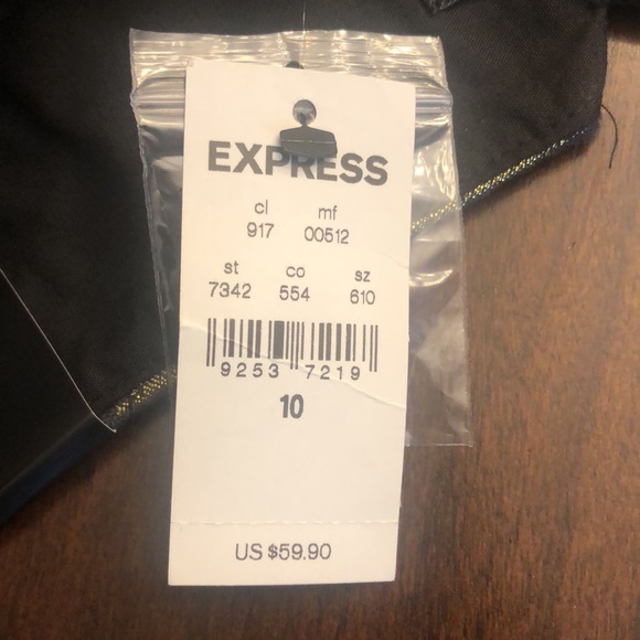 Golden Dress Shorts by Express - Picture 17 of 17